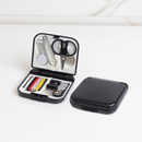 Kit para Costura com Case em Plástico Cinza 6,5cm x 7cm - Lyor