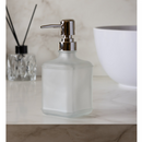 Porta Sabonete Frosted 370ml Vidro - Wolff