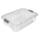 Caixa organizadora com tampa e trava - Uninjet