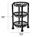Cesto organizador multiuso 4 andares - Uninjet