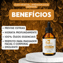 Óleo Vegetal De Amêndoa Doce Puro Dermare 100ml Corporal Capilar Estrias Hidratação Reconstrução