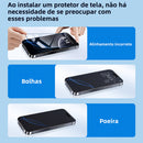 Pelicula protetora + Aplicador alinhamento automatico