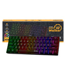Teclado Gamer 60% Night Walker V2 Switch Red Mecanico - Clanm