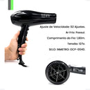 Secador de cabelo profissional 1900 Watts 110V - Tomate